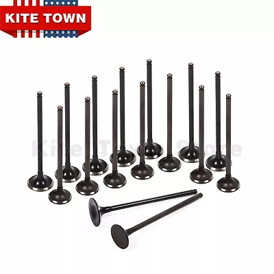 Fits 92-05 Honda Civic 1.6L 1.7L SOHC Intake Exhaust Valves D16Y7 D16Y8 D16Z6 • $62.01