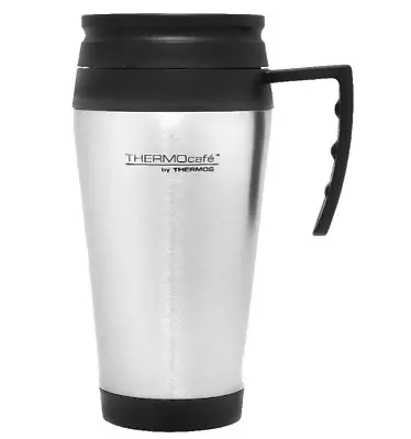 Thermocafe By Thermos Stainless Steel Outer Foam Insulated Travel Mug 400Ml • $10.99