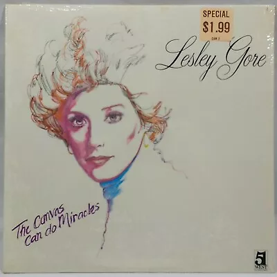 Lesley Gore  The Canvas Can Do Miracles  In Shrink 1982 Q 16261 LP Record Album • $25.49