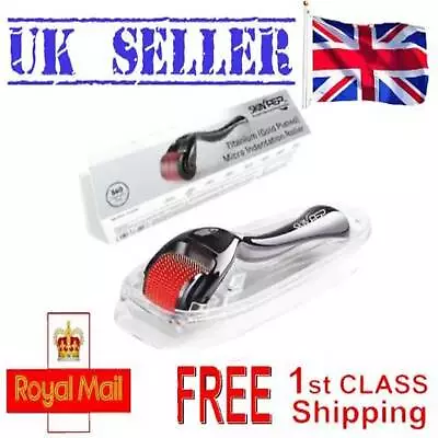 $13.70 • Buy Derma Roller 540 Titanium Micro Needle Beard Hair Regrowth & Skin Rejuvenate 