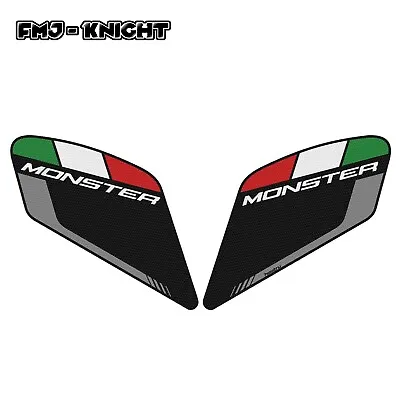 Fit For Ducati Monster 821 797 1200 Motorcycle Sticker Tank Pad Side Decals • $22.79