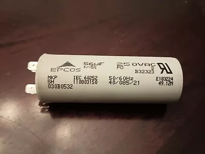 $11.99 • Buy Capacitor Lift Master Garage Door Cap B32323 E183224 56uF 250V Used Works Great