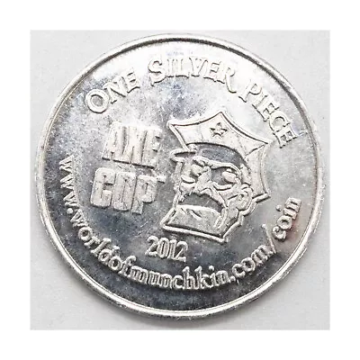 SJG Munchkin Coin 2012 Munchkin Silver Piece Bag NM • $28