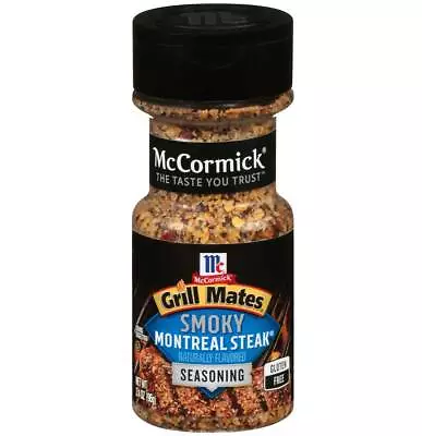 McCormick Smoky Montreal Steak Seasoning Grill Mates - 3.4 Oz - Pack Of 3 • $16.57