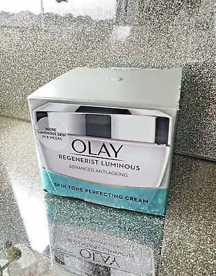 $33.46 • Buy Olay Regenerist Luminous Advanced Anti-Ageing Skin Tone Perfecting Cream New