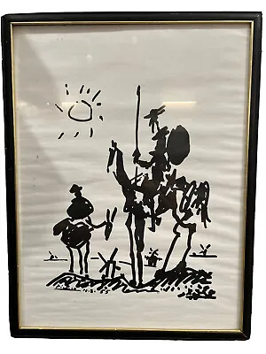 $100 • Buy Pablo Picasso Don Quixote
