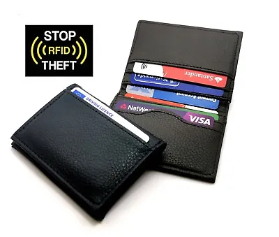 £4.99 • Buy Slim  RFID Blocking Credit Card Holder, Holds Up To 8 Card & Bank Notes Slot