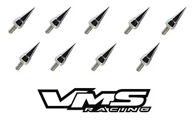 Vms Racing Chrome Spike Header Cup Bolt Washer Kit For Honda Acura Bolts B18 B16 • $54.95