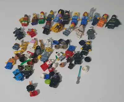 Lego Figurines Minifigs Catwoman Robin Builders Accessories Starwars • $80