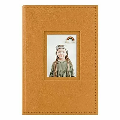 $25.48 • Buy Photo Album Christmas Vacation Memories For 300 4x6 Picture Pockets Suede Orange