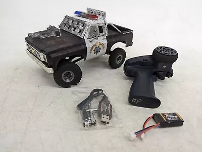 FMS FCX24 Police Blazer 4x4 1/24 Scale RC Radio Control Rock Crawler RTR • $1.25