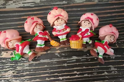 Vintage Strawberry Shortcake Strawberryland Miniatures Lot Of 5 • $49.99