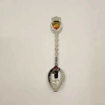 VTG Souvenir Silver Tone SS Spoon Pic Virginia Deco Engraved Spoon (1970s-1980s) • $14.95