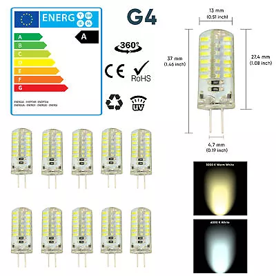 G4 LED 1.5W 3W 4W Capsule Light Bulb True Size Replacement For G4 Bulb 12V AC/DC • £3.59