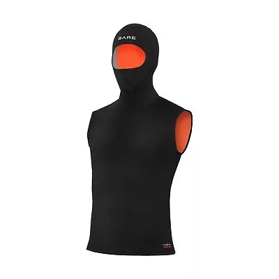 BARE 7/3MM Men's Ultrawarmth Hooded Vest: Wear Inside Or Outside Your Wetsuit • $257.99