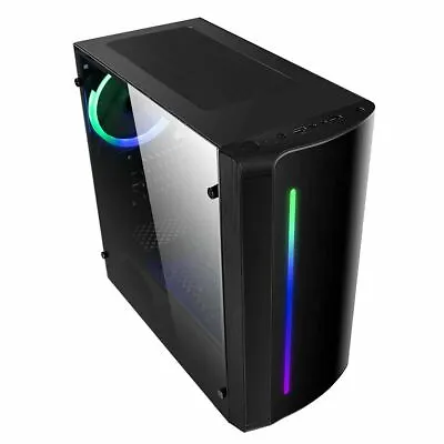 NEW Gaming PC Ryzen 5 3600 16Gb 240GbM.2 NVIDIAGTX1650 GPU 1TB UK STOCK  RGB LED • £579.99