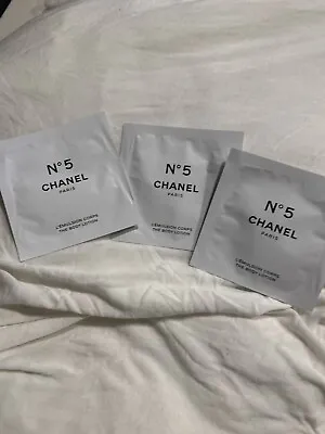 $15 • Buy Chanel No 5 The Body Lotion Sample / Travel Size .2 Fl Oz / 6 Ml New Lot Of 3