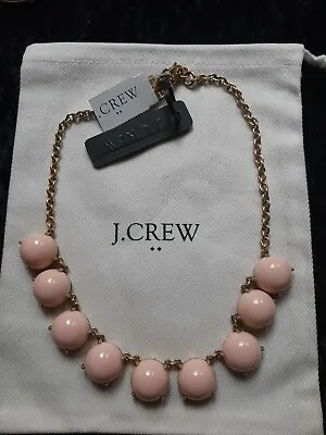 $14.99 • Buy J.crew Pink Bubble Necklace
