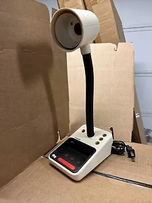 Vintage Mobilite Desk Lamp With Clock And Alarm Model M9845 Tested And Working • $29.69