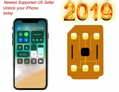1PCS Unlock Sim 2021 R-SIM IPhone 12 Pro X/8/7/6/5S/SE IOS CARRIER UNLOCK 14.7 • $13.99
