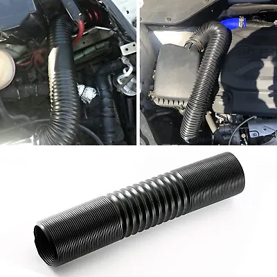 3  Car Cold Air Intake Tube Flexible Air Inlet Duct Pipe System Air Ducting Feed • $10.99
