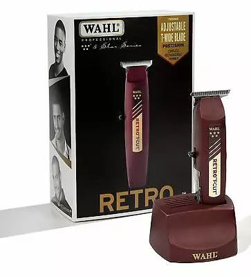 Wahl 8412 Professional 5 Star Series Cordless Retro T-Cut Trimmer NEW • $64.99