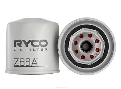 Ryco Oil Filter Z89A Fits Fiat 124 1200 (TA) 1400 Sport 1600 (BC 1) 1800 S... • $17.95