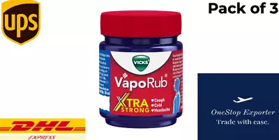 Vicks VapoRub Xtra Strong 50 Ml (Pack Of 3) • $20