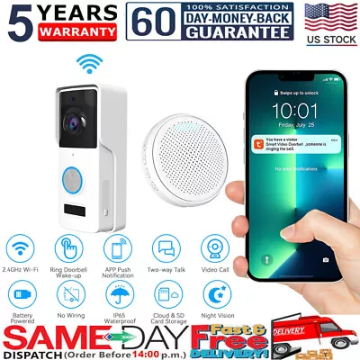 ✅Ring Video Doorbell HD Video Wireless Doorbell Advanced Motion Detection Camera • $29.99