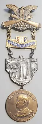 Gar 1927 Grand Rapids Michigan Representative Badge • $75