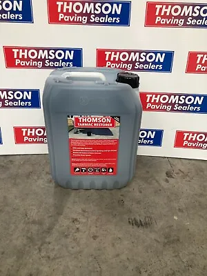 THOMSON 20ltr Driveway Black Tarmac Paint-restorer Drive Master (hard Wearing • £84.99