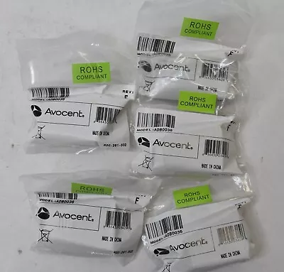 $35.99 • Buy Lot Of 5 Vertiv Avocent Cyclade Crossover Cable Serial Adapter RJ45 To DB9F ADB0