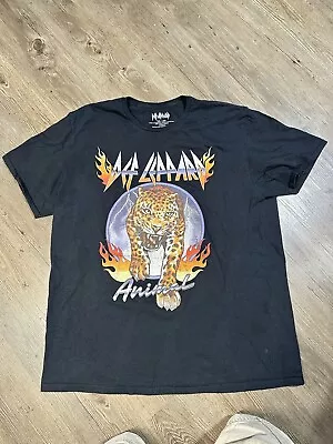 Def Leppard Animal Vintage Style Retro Shirt Size 2XL • $15.99