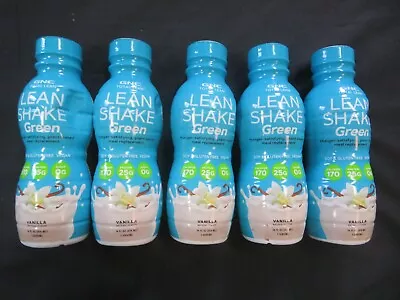 (5) Count Lot Of GNC Lean Shake Green Vanilla Flavor 14 Oz Each ^ • $18.95