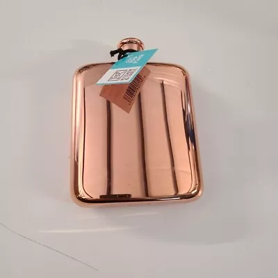 NEW Rose Gold Stainless Steel Flask 6 OZ Hip Flasks For Liquor • $9.99