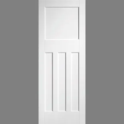 LPD Internal DX 1930 White Prime Finished Fire Rated FD30 Solid Doors • £89.99