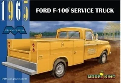 Moebius Models 1965 Ford F-100 Service Truck 1/25 1235 Plastic Model Kit • $31.82