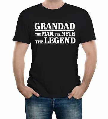 £9.99 • Buy Grandad The Legend T-Shirt - Funny T Shirt Grandpa Dad Gift Joke Fathers Day