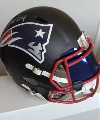 $199 • Buy Stephon Gilmore New England Patriots Full Size Autographed Helmet 