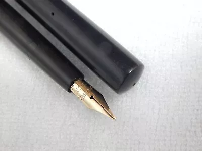 Lot# 369d. Vintage Waterman 's #12 Eyedropper Fountain Pen. Wet Noodle Flex Nib • $650