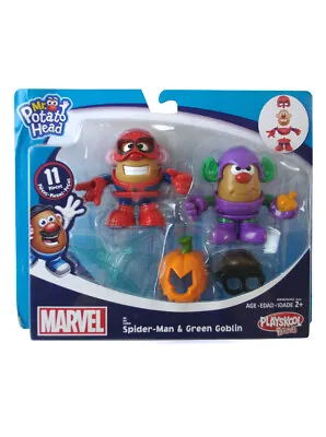 Mr. Potato Head Marvel Spider-Man And Green Goblin Figures Mixable Playskool New • $49.95