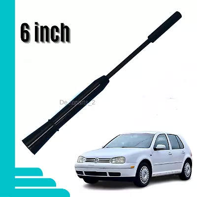 6 Inch Replacement Antenna Black For VW Golf Cabrio 1996-2006 • $11.50