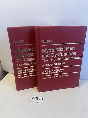 Myofascial Pain And Dysfunction The Trigger Point Manual Vols. 1 + 2 Hardcover  • $200.99