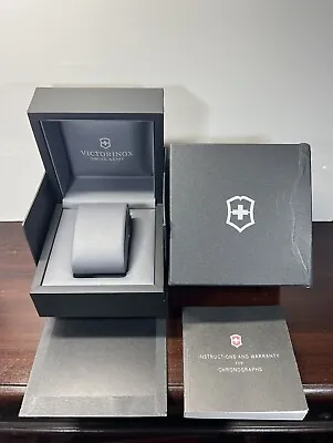 VICTORINOX Swiss Army Empty Watch Display Presentation Box Set | With Defects • $44.39