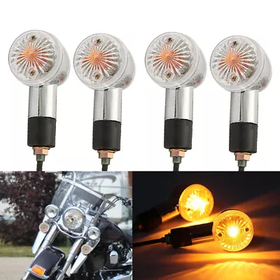 4X Motorcycle Turn Signals Lights For Kawasaki VN Vulcan MeanStreak Nomad 1600 • $35.99