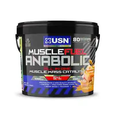 £69.99 • Buy USN Muscle Fuel Anabolic 4Kg Muscle Mass Protein Muscle Building Protein