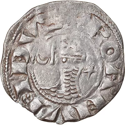 [#878481] Coin Turkey Crusader States Bohemund III Denier 1163-1201 Antioc • $177.78