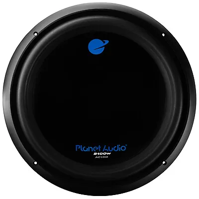 Planet Audio AC15D 15” 2100 W Car Subwoofer - Dual 4 Ohm Voice Coil • $85.99