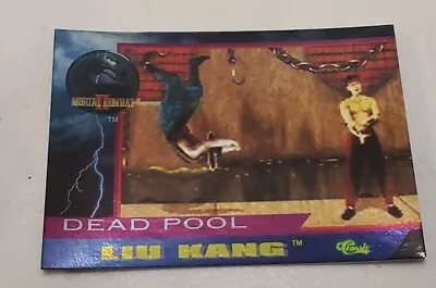 1994 Classic Games Mortal Kombat 2 Card Liu Kang Pool DP9  Rare Chase 🔥 • $69.99