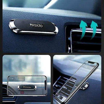 1pc Magnetic Mini Strip Shape Car Phone Holder Stand For IPhone Magnet Mount • $9.29